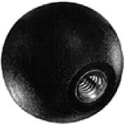 J.W. Winco WD595 Thermoplastic W/Brass Insert Ball Knobs Tapped 38mm Diameter mm Length 7/16-14