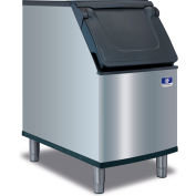 Bac à glace Manitowoc Ice D320, 22 « de large, extérieur en acier inoxydable, porte d’accès à ouverture avant à charnière supérieure