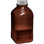 SCILOGEX Autoclavable bouteille 17400037, 1 litres, 45mm filetage, ambre, verre