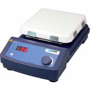 SCILOGEX MS7-HP550-S LED Digital 7" x 7" Square Hotplate, Ceramic-Glass, 110V, 50/60Hz