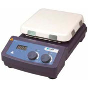SCILOGEX MS7-H550-S LED Digital 7x7 Hotplate Stirrer 81322100, Ceramic-Glass Plate, 110V, 50/60Hz
