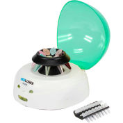SCILOGEX D1008 EZee mini centrifugeuse, 8 Place 1,5/2ml Microtube Rotor et PCR, vert