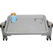 10125 médical Walker plateau avec deux porte-gobelets, 16" W x 12 « D x 2" H
