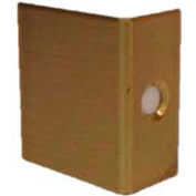 Don Jo AP 34-605 Door Flip Guard, 1"x1"x1/2 », Laiton polonais, qté par paquet : 100