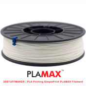 3d Stuffmaker PLA 3d imprimante PLA Max Filament, mm de 1.75, 0,75 kg, blanc