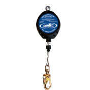 Dentec Safety® Self Retracting Lanyard w/ Swivel Load Indicator Hook, 30' Cable length