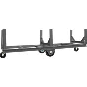 Durham Mfg.® Bar Cradle Truck BCTE-2896-4K-95 96"L 4000 Lb. Capacity