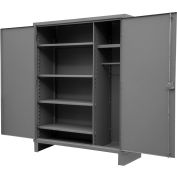 Durham Heavy Duty combinaison armoire HDWC244878-5S95 - calibre 12 w/étagères, W 48" x 24 « P x 78" H