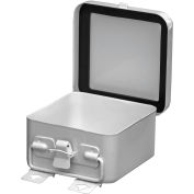 Premiers soins Boîte métal - 4-1/2 x 2-3/8 x 4-1/2, qté par paquet : 36