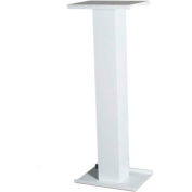 dVault Top Mount/Above Ground Post for Parcel Protector Vault (DVU0050) DVU0050PA - White