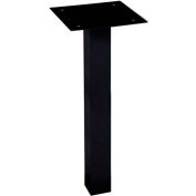 dVault Top Mount/In Ground Post for Parcel Protector Vault (DVU0050) DVU0050PI - Black