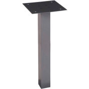 dVault Top Mount/In Ground Post for Parcel Protector Vault (DVU0050) DVU0050PI - Gray