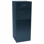 dVault Full Service Vault boîte aux lettres et colis Drop DVCS0015 - USPS approuvé - accès arrière - noir