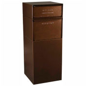 dVault Full Service Vault boîte aux lettres et colis Drop DVCS0015 - USPS approuvé - arrière accès cuivre veine