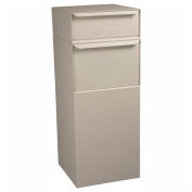 dVault Full Service Vault boîte aux lettres et colis Drop DVCS0015 - USPS approuvé - accès arrière - sable