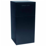 dVault dépôt Vault boîte aux lettres et colis Drop DVCS0020 - Free Standing - accès arrière - noir