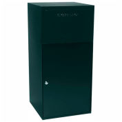 dVault Collection Vault boîte aux lettres et colis Drop DVCS0023 - Free Standing - accès frontal - noir