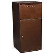 dVault Collection Vault boîte aux lettres et colis Drop DVCS0023 - Free Standing, accès frontal - veine de cuivre