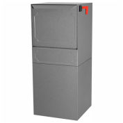 dVault protecteur colis Vault boîte aux lettres et colis Drop DVU0050 - accès arrière - gris