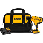 DeWALT® 20V MAX 16 Gauge Angled Cordless Finish Nailer Kit, 16 Gauge, Li-Ion