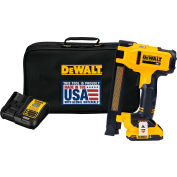 DeWALT® 20V MAX Cordless Cable Stapler Kit, 1"L Staple, Li-Ion, D-Style