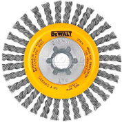 DeWalt DW4925B HP Stringer Wire Wheel 4" X 5/8-11" .020" Carbon Wire 6/PK Carbon Steel - Pkg Qty 6