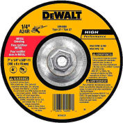 DeWalt DW4999 Metal Grinding Wheel Type 27 7" DIA. 24 Grit Aluminum Oxide, qté par paquet : 10