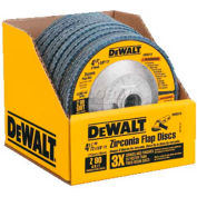 DeWalt DW8313 Flap Disc Type 29 4-1/2" x 5/8-11" 80 Grit Zirconia, qté par paquet : 10