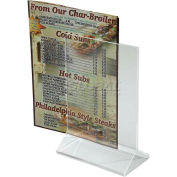 Winco ATCH-46 Table Card Holder, Acrylic - Pkg Qty 12