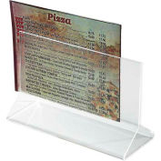 Winco ATCH-53 Table Card Holder, Acrylic - Pkg Qty 12