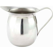 WINCO BCS-10 Bell Creamer, 10 oz, acier inoxydable, qté par paquet : 12