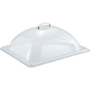 WINCO C-DP2 Half-Size Taille capot de dôme Polycarbonate, qté par paquet : 24