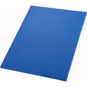 Planche à découper de WINCO CBBU-1520, 15" L, 20" W, 1/2 « H, bleu, qté par paquet : 6