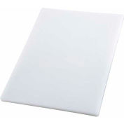 Planche à découper de WINCO CBH-1218, 12" L, 18" W, 3/4 « H, blanc, qté par paquet : 6