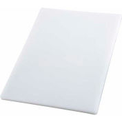 Planche à découper de WINCO CBH-1520, 15" L, 20" W, 3/4 « H, blanc, qté par paquet : 6