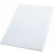 Winco CBWT-1218 Cutting Board, 12"L, 18"W, 1/2"H, White - Pkg Qty 6