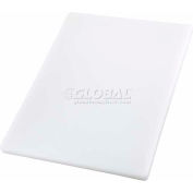 Planche à découper CBXH WINCO-1218, 12" L, 18" W, 1 « H, blanc, qté par paquet : 4