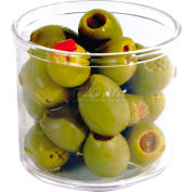Winco CJ-7P Condiment Jar, 7 oz, Plastic, 12/Pack