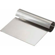 Winco DSC-1 Dough Scraper W/ Steel Handle, 5-1/4" x 4-1/4" - Pkg Qty 12
