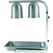 WINCO EHL-2 chauffer W/deux ampoules, 250W, aluminium, 120 v, 60Hz