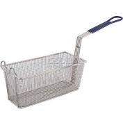 WINCO FB-20 Heavy Duty Fry panier, Rectangle, plastique bleu, qté par paquet : 6