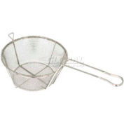 Winco FBRS-8 Wire Fry Basket, Round, 6 Mesh - Pkg Qty 20