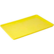 Winco FFT-1826YL Plastic Sheet Tray - Pkg Qty 6
