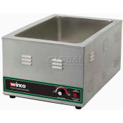 Cuiseur/réchaud électrique pour aliments Winco FW-S600, acier inoxydable