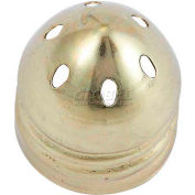 Winco G-101C Brass Tone Tower Tops for G-101 and G-111, 12 Per Pack
