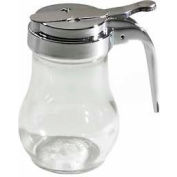 Winco G-115 Syrup Pourers, 6 oz, Verre, 4"L, 2-1/2"W, 4"H, 12/Pack