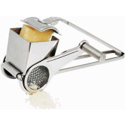 Winco GRTS-1 Rotary Cheese Grater with Drum, Stainless Steel - Pkg Qty 12