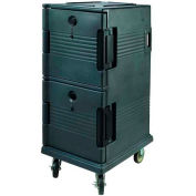 Winco IFT-2 Insulated Food Transporter, 2-1/2" - 6" Deep Pans, Polypropylene, Green