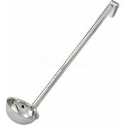 Winco LDI-8 Single Piece Ladle, 8 oz, 15-1/2", Stainless Steel - Pkg Qty 24