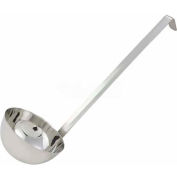 WINCO LDT-32 inox 2 pièce louche, 32 oz, 18 « L, qté par paquet : 12